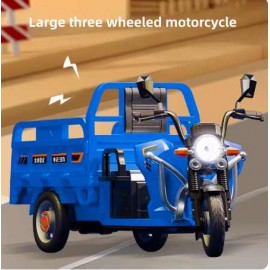 Large electric tricycle, motorcycle, simulation car, three bounces