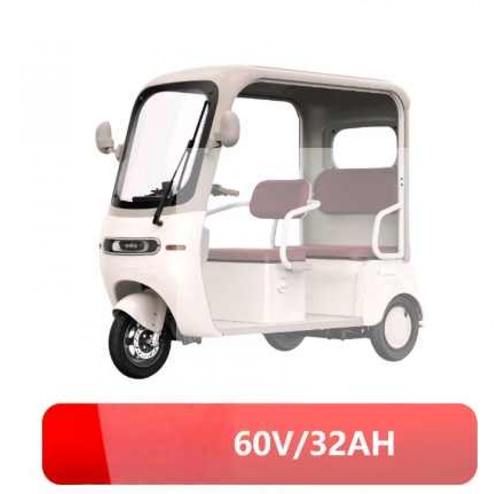 Emma Electric Tricycle Half Bag with Shed LeWei PRO Home Long Range High end Shuttle for Children, Sunscreen and Rain Protection