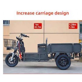 Load King electric tricycle for cargo long-distance running King agricultural road bully elderly delivery truck adult electric vehicle for cargo transportation