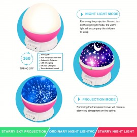 1pc Star LED Night Light Projector Star Light Stockings Stuffed Girls Suitable For Girls Boys Birthday Christmas Gift Bedroom Decor