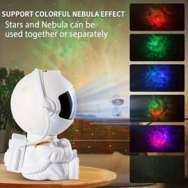 1PC USB Astronaut Sky Projection Light - Create A Magical Starry Atmosphere In Any Room!