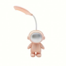 USB Astronaut Small Desk Lamp Student Desk Eye Protection LED Bedside Bed Night Light Multi-colored