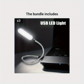 Novel Eye Protection Bendable USB Laptop Student Reading Light