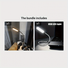 Novel Eye Protection Bendable USB Laptop Student Reading Light