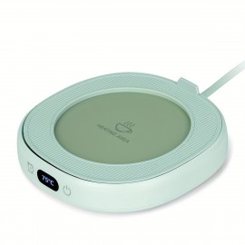 Smart Thermostatic Heating Cup Mat Three Gears Adjust Thermostatic Warming Cup 55 Degrees Hot Milk Hot Coffee Afternoon Tea Magic Heating Base Insulated Water Cup Warming Cup Mat