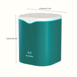 67.63oz Ultra Large Capacity  LED Light Humidifier, Ultrasonic Essential Oil Diffuser, Air Humidifier, Room, Home, Office, Dormitory, School, Whole House Humidifier, Single Room Humidifier, Desktop Computer