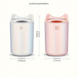 Large Humidifier Ultrasonic Essential Oil Diffuser H2O Room Air Humidifiers