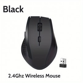 2.4Ghz Wireless Mouse, For Computer PC Gaming Mouse With USB Receiver Laptop Accessories For Windows Win 7/2000/XP/Vista.