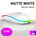 Rechargeable Wireless Mouse - Portable, Ergonomic & Soundless - Perfect For PC, Tablet, Macbook & Office Use