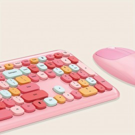 USB Wireless Silent Keyboard And Mouse Set