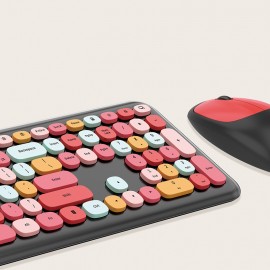 USB Wireless Silent Keyboard And Mouse Set