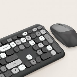 USB Wireless Silent Keyboard And Mouse Set