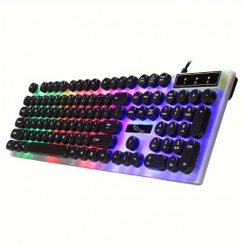 Wired, Computer Color Backlit Keyboard USB