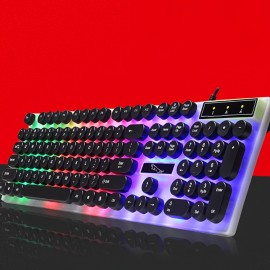 Wired, Computer Color Backlit Keyboard USB