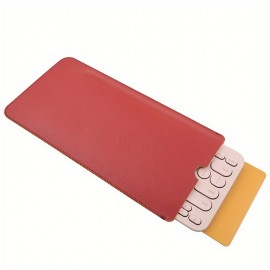 Suitable For K380 Keyboard Bag, Apple Double-sided Protective Cover, Wireless Bluetooth Keyboard Bag, Light And Thin Color-block Portable Storage Bag