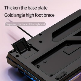 Wired Keyboard For Computer Game Office Luminous Desktop Notebook Universal