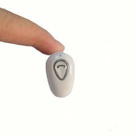 1pc Wireless Earphone Mini Invisible In-Ear Sports Earbuds With Microphone Stereo Headphones