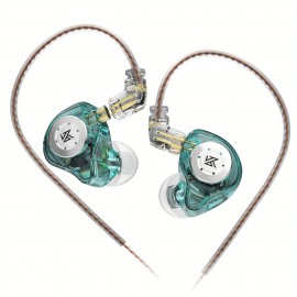 KZ EDX Pro In Ear Monitor Headphones Wired IEM Earphones Dual DD HiFi Stereo Sound Earphones Noise Cancelling Earbuds