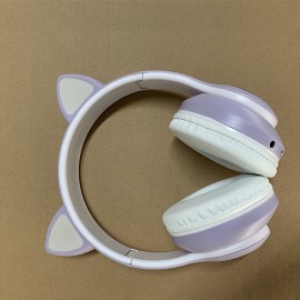 Head-mounted Wireless Headset Explosive Spot LED Luminous Cat Claw Cat Ear Wireless Headset
