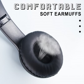 New Over-Ear Head-mounted Wireless Headset, Fashionable Gradient Color, Cheap Gift, Sweat-proof, Mobile Phone And Computer Fully Compatible With MP3, Retractable And Foldable, Convenient Storage Wireless Headset